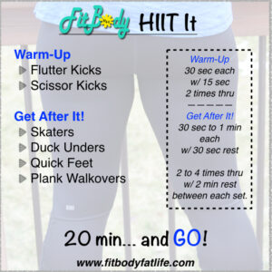 HIIT Fitness Workout